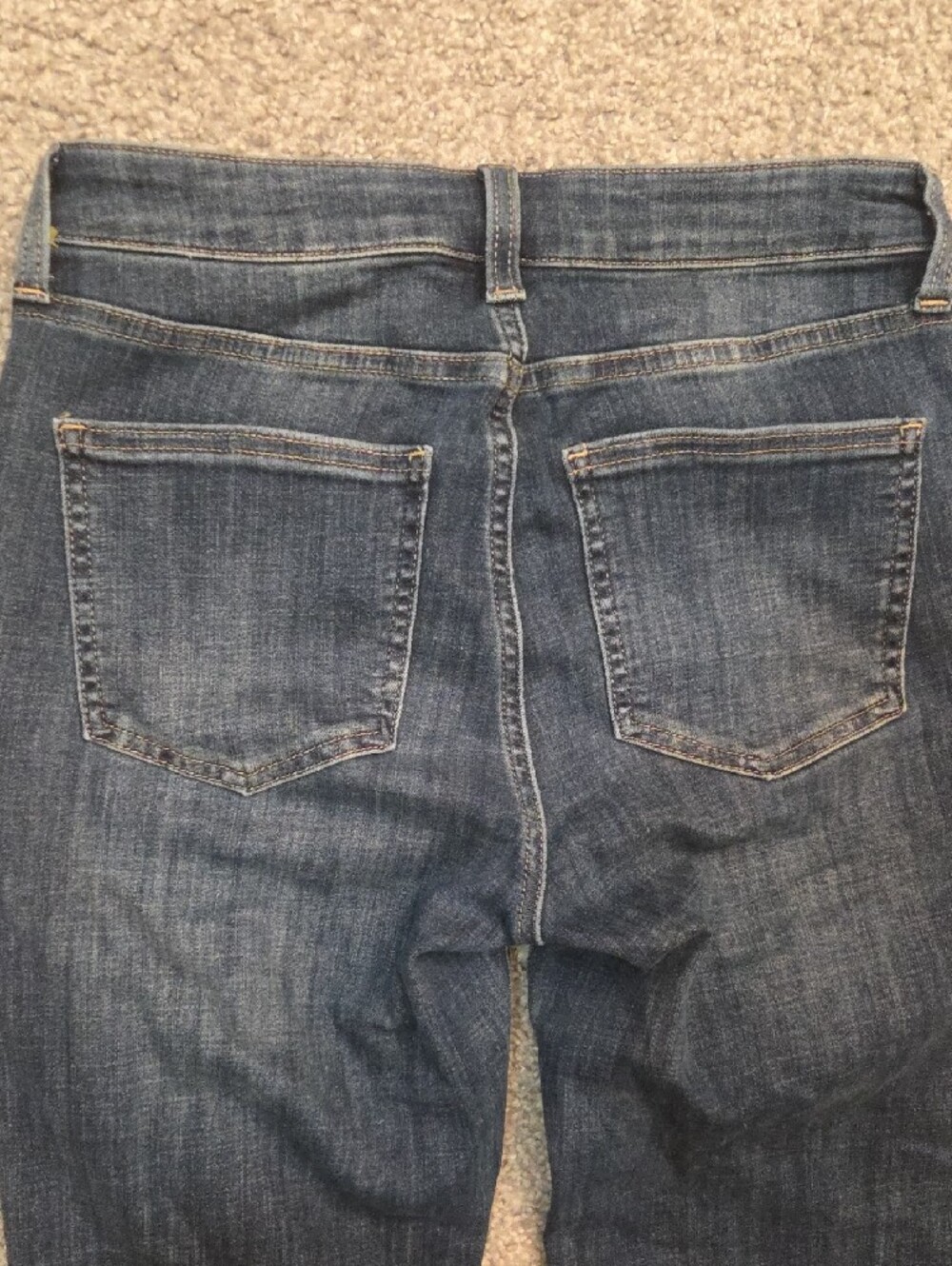 Cosmic Blue Love Women's Dark Blue Ellie Straight Jeans 27 Waist 29L - Picture 6 of 11